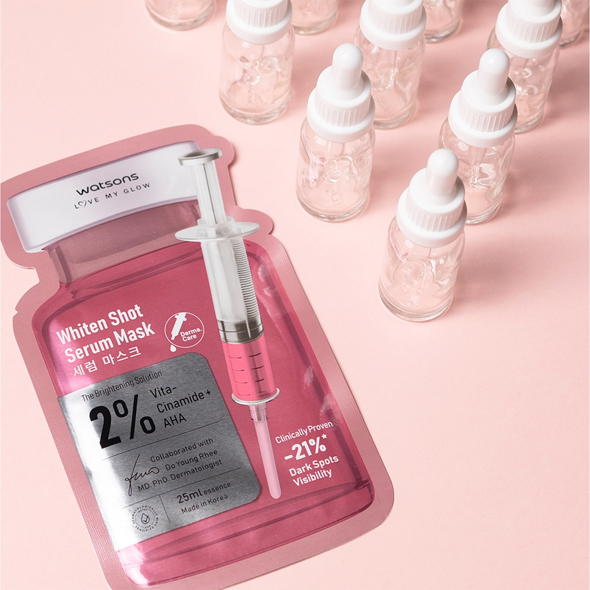  WATSONS WATSONS Watsons Serum Maske Beyazlatıcı/ Vita-Cinamide+Aha  1 of 3 