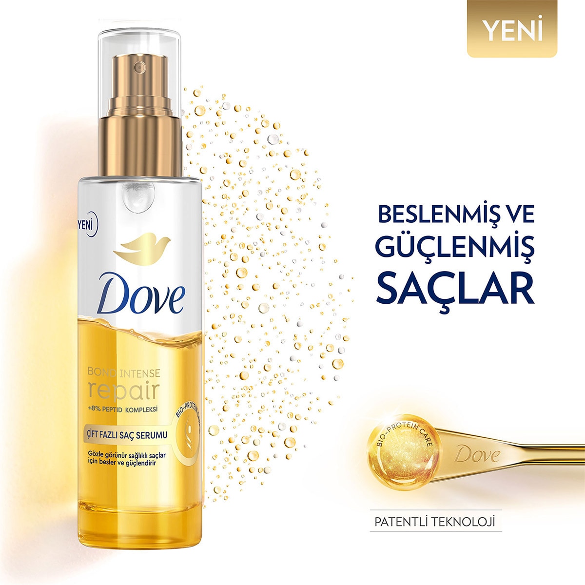  DOVE DOVE Dove Saç Serumu Bond Intense Repair 80 ml  1 of 9 