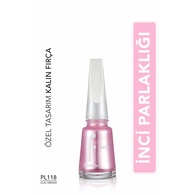  FLORMAR FLORMAR Flormar Pearly Yarı Transparan & Parlak Bitişli Sedefli Oje No: 118 Lilac Dreams  1 of 1 