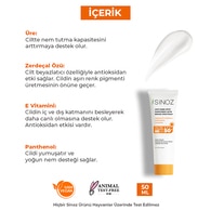 Sinoz Spf 50+ Leke Karşıtı Krem 50 ml