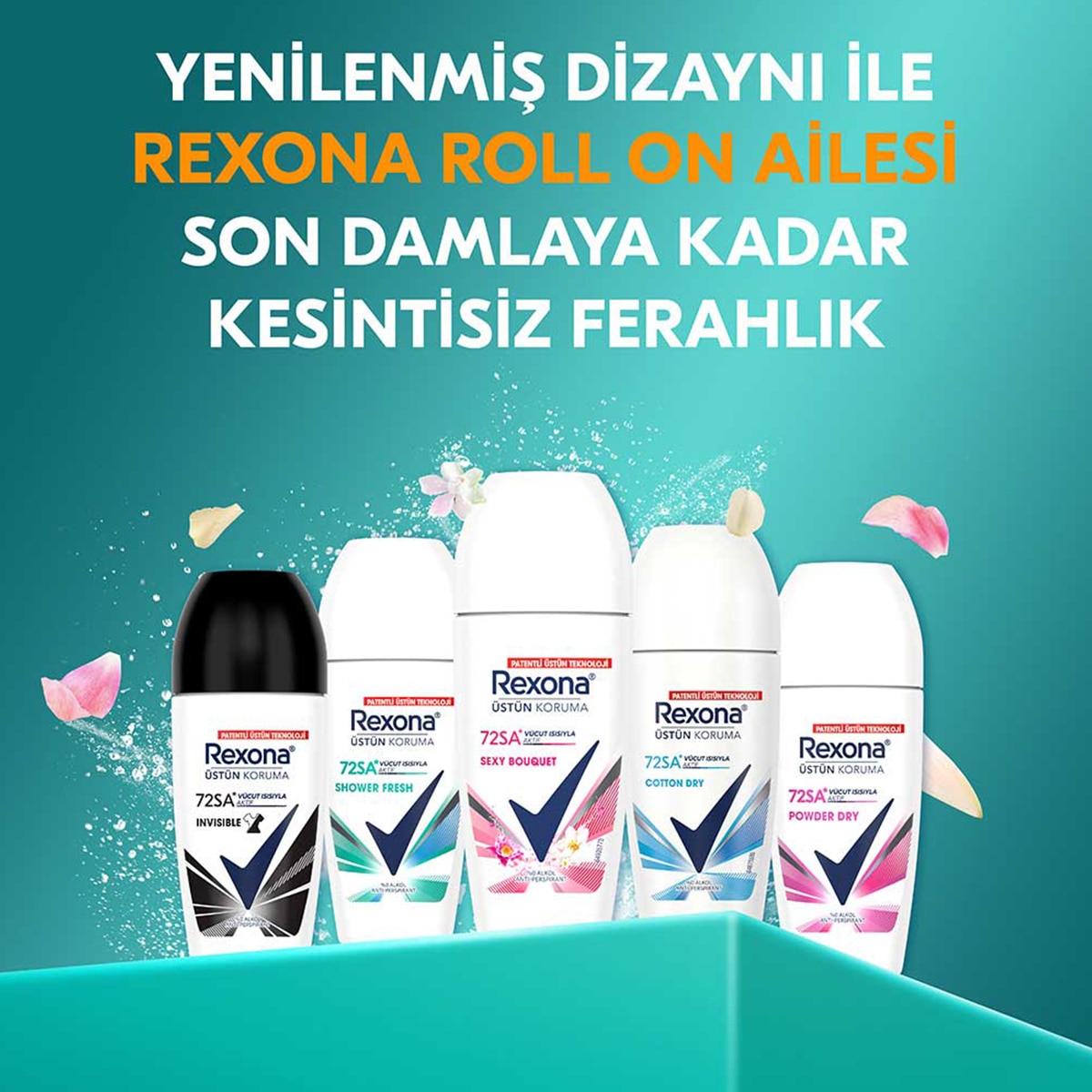 REXONA REXONA Rexona Women Deodorant Roll On Sexy Bouquet 50 ml 1 of 10