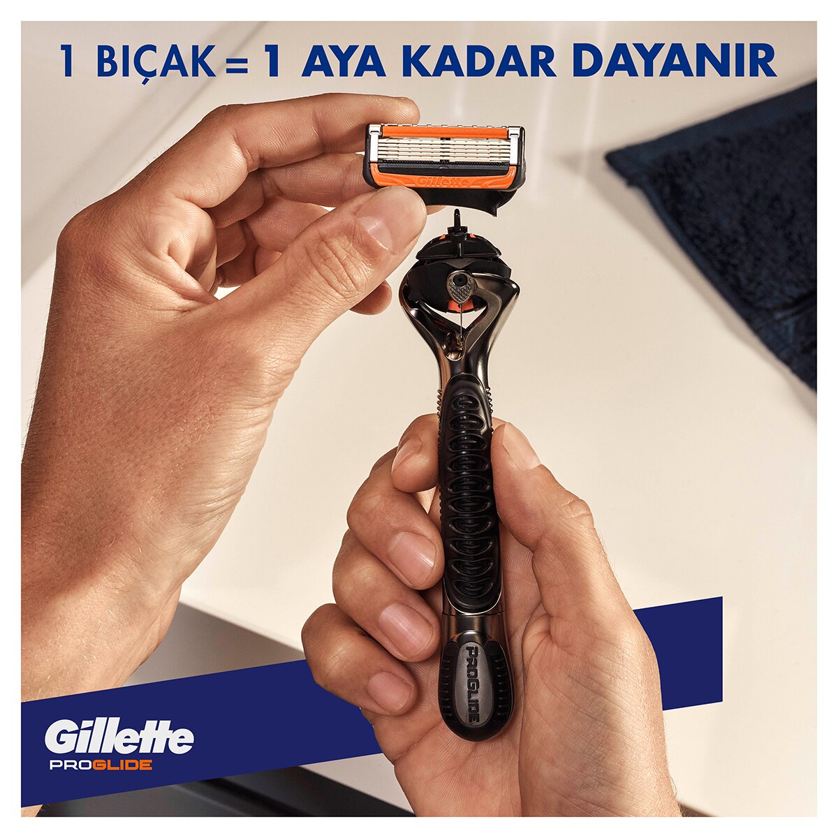 GILLETTE GILLETTE Gillette Fusion Proglide Yedek Tıraş Bıçağı 4 Adet 1 of 26