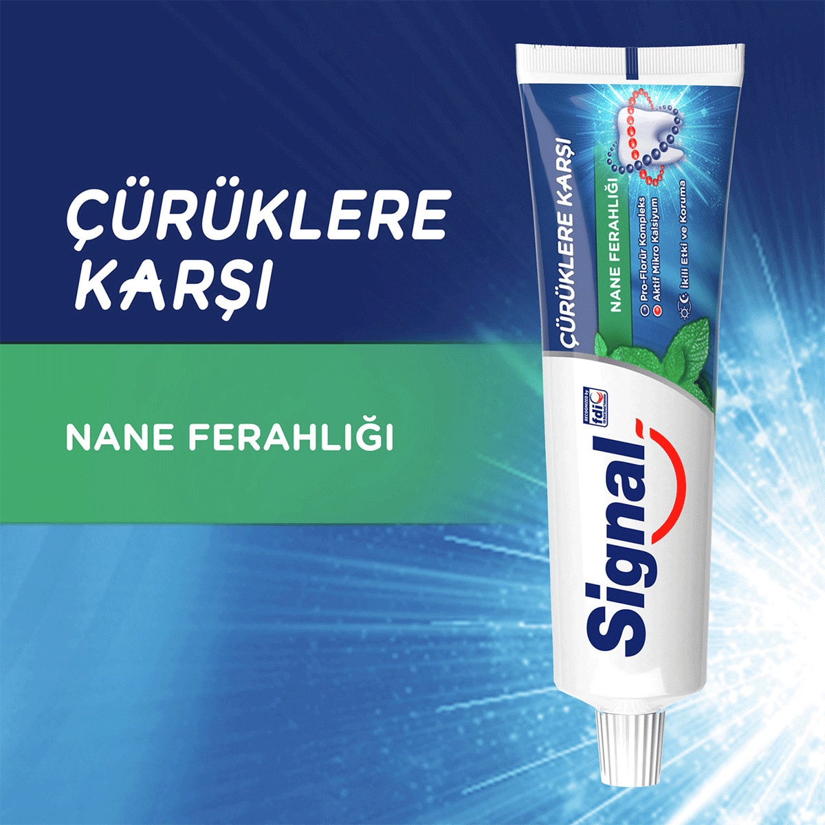  SIGNAL SIGNAL Signal Beyaz Güç Nane Ferahlığı Diş Macunu 100 ml  1 of 5 
