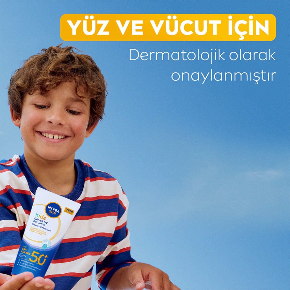  NIVEA SUN NIVEA SUN Nivea Sun Çocuk Günlük Koruma Vücut Güneş Koruyucu Losyon 100 ml  1 of 8 