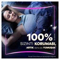 Orkid Platinum Tekli Paket Gece Ekstra Plus 5 Adet Hijyenik Ped