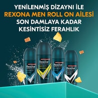  REXONA REXONA Rexona Üstün Koruma Erkek Roll On Deodorant Invisible 72 Saat Kesintisiz Koruma 50 ml  1 of 9 