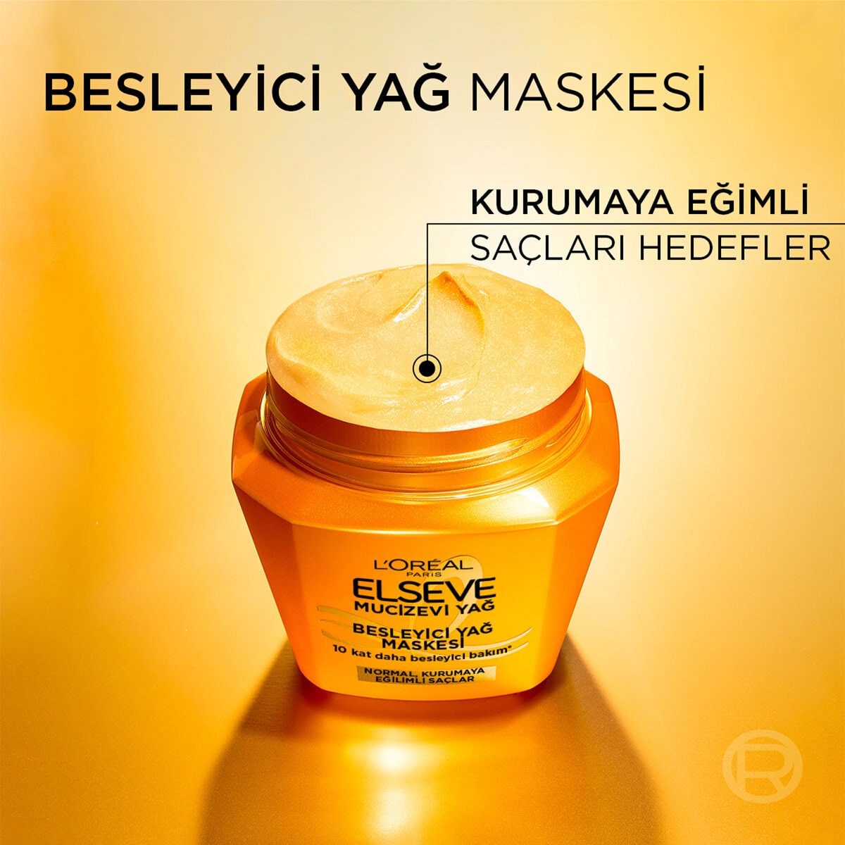 ELSEVE ELSEVE L'Oreal Paris Elseve Mucizevi Yağ Maske 300 ml 1 of 8