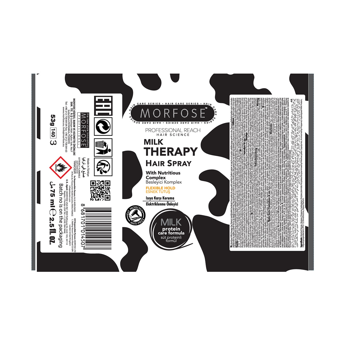  MORFOSE MORFOSE Morfose Milk Therapy Saç Spreyi 75 ml  1 of 5 