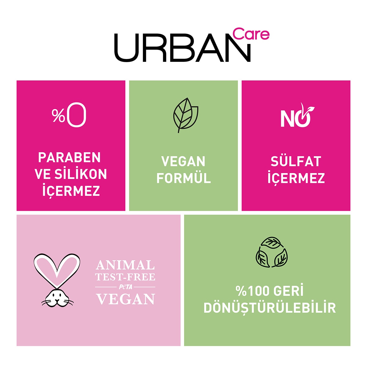  URBAN CARE URBAN CARE Urban Care Sıvı Saç Kremi Ha ve Collagen 200 ml  1 of 7 