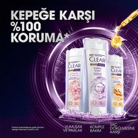 Clear Women Kepeğe Karşı Etkili Şampuan Komple Bakım 350 ml
