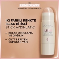 L’Oreal Paris Lumi Glass Islak Bitişli Stick Aydınlatıcı 620 Glassy Pink Ballet
