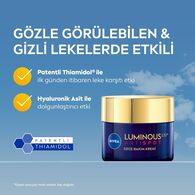 Nivea Luminous630 Leke Karşıtı Gece Bakım Kremi 50 ml