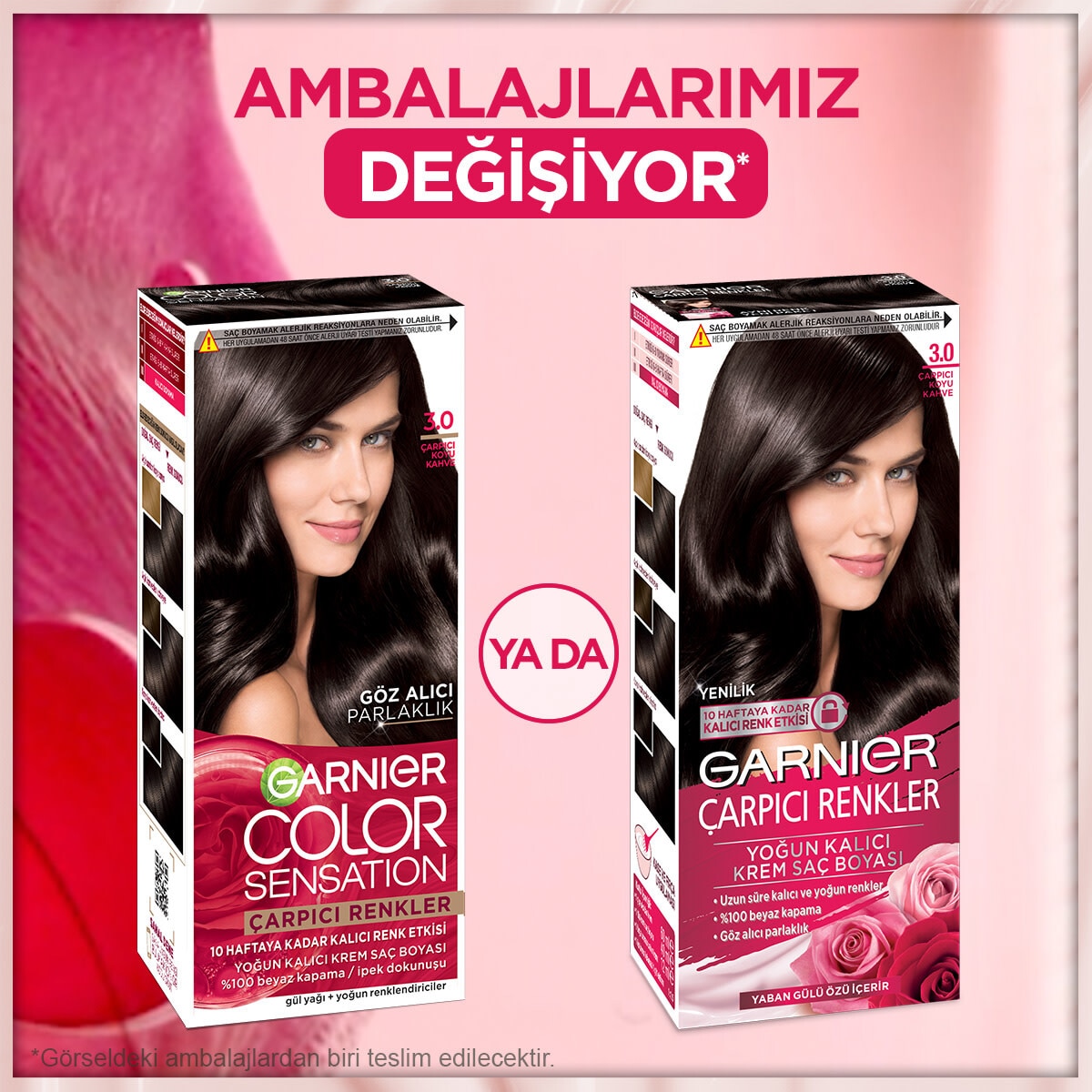  GARNIER GARNIER Garnier Çarpıcı Renkler 3.0 Çarpıcı Koyu Kahve  1 of 7 