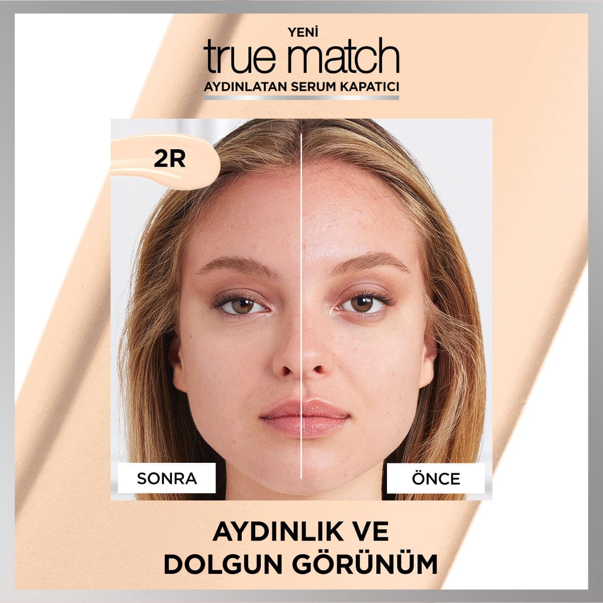  LOREAL PARIS LOREAL PARIS L'Oreal Paris True Match Aydınlatan Serum Kapatıcı 2R  1 of 8 