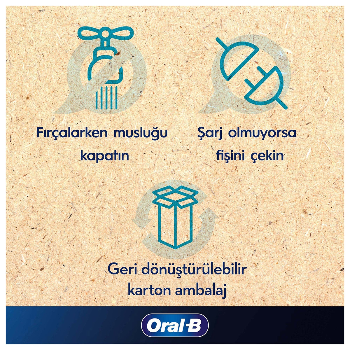  ORAL-B ORAL-B Oral-B Pro 2'li Şarjlı Diş Firçası + 2 Yedek Başlık Set  1 of 5 