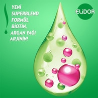 Elidor Superblend Sıvı Saç Bakım Kremi Sağlıklı Uzayan Saçlar Biotin Argan Yağı Arjinin 200 ml