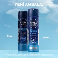 Nivea Men Erkek Sprey Deodorant Fresh Active 150 ml