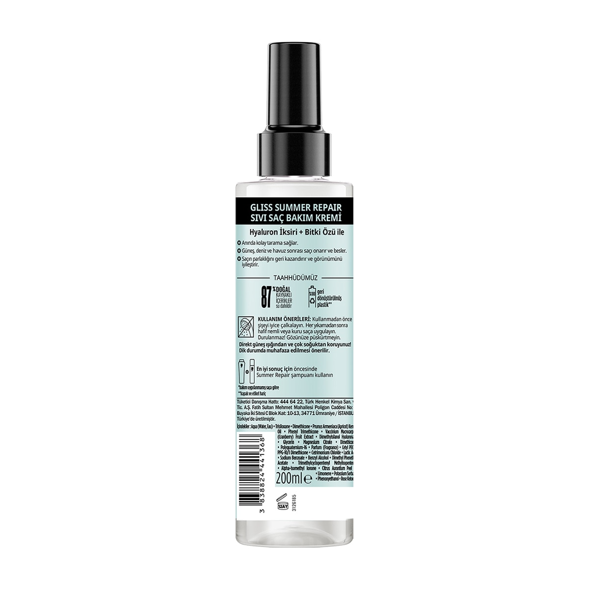 GLISS GLISS Gliss Sıvı Saç Kremi Summer Repair 200 ml 1 of 2