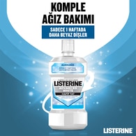LISTERINE LISTERINE Listerine Advanced Whitening Ağız Suyu 500 ml 1 of 5