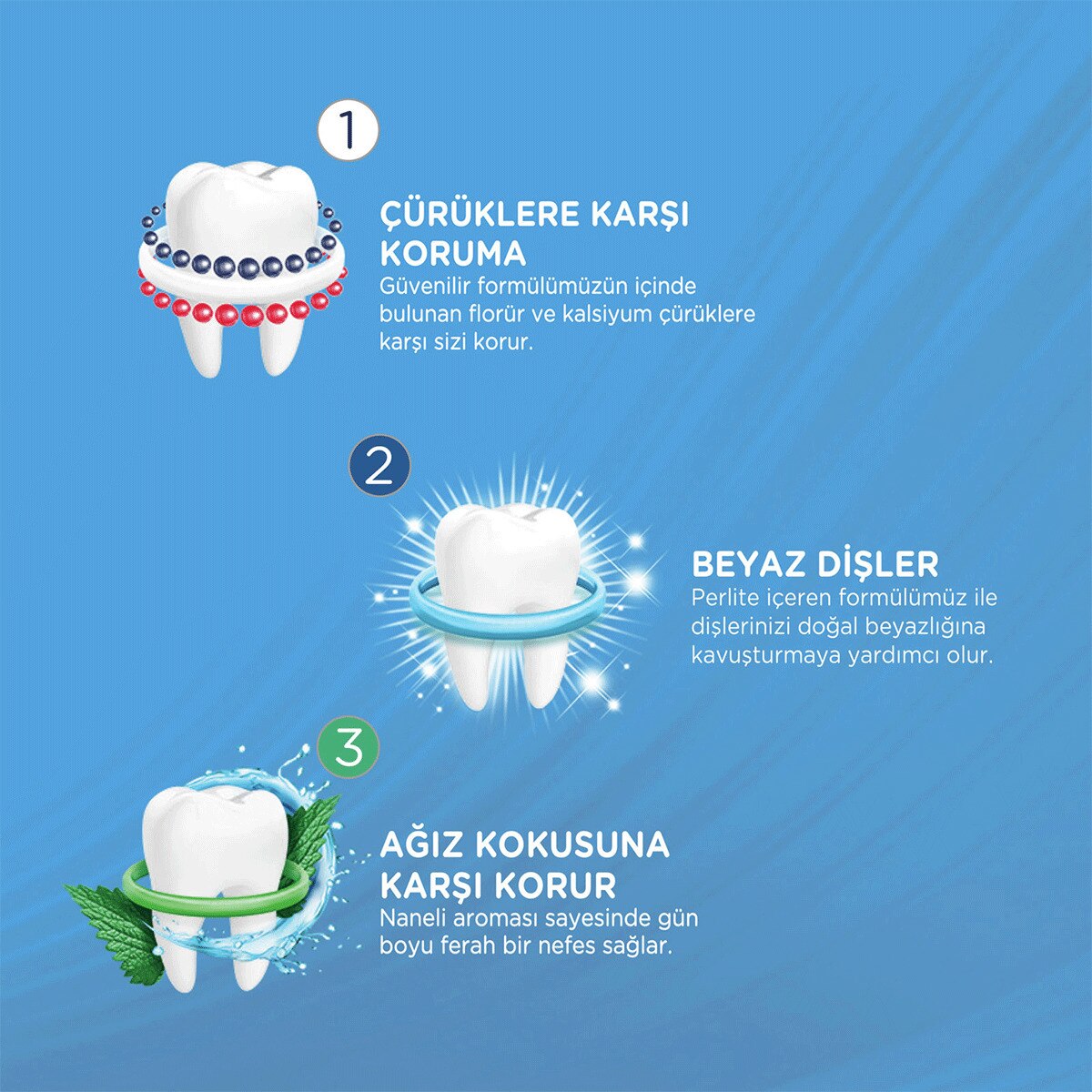  SIGNAL SIGNAL Signal Diş Macunu Üçlü Koruma 120 ml  1 of 5 