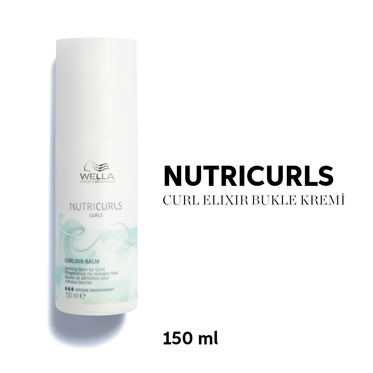  undefined WELLA PROFESSIONALS EXC. Wella Professionals Nutricurls Curlixir Kıvırcık Saçlar İçin Bukle Belirginleştirici Balm 150 ml  1 of 6 