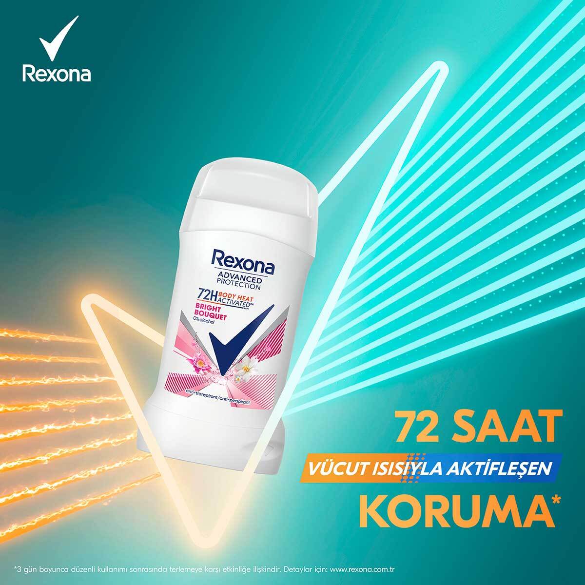REXONA REXONA Rexona Advanced Protection Kadın Stick Deodorant Bright Bouquet 50 ml 1 of 8