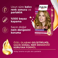 Palette Deluxe Yoğun Renkler Saç Boyası 8-01 Küllü Açık Kumral
