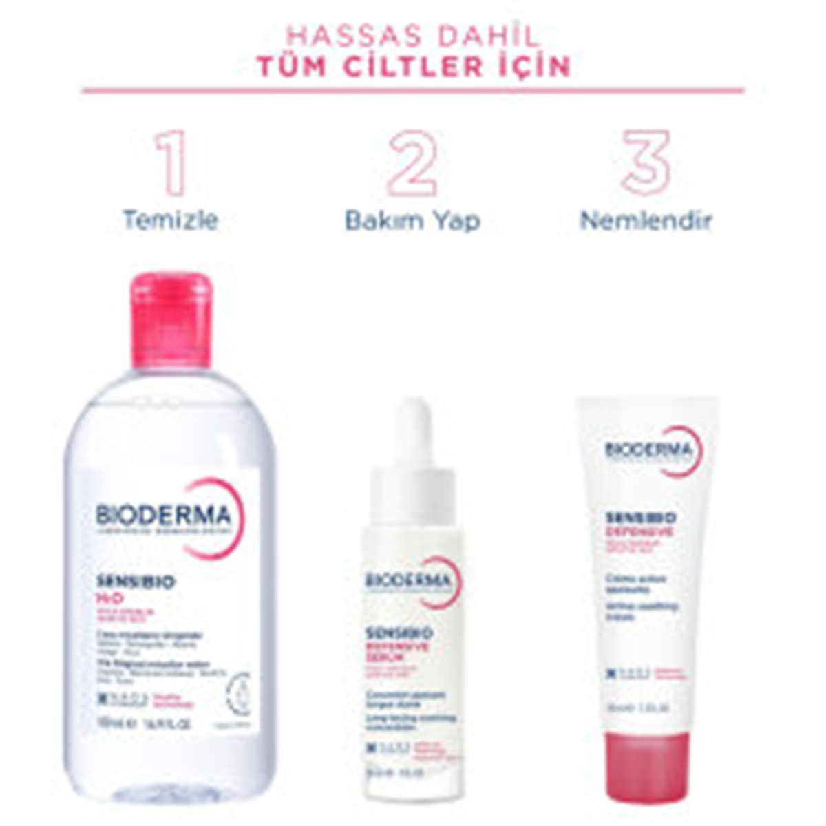 BIODERMA BIODERMA Bioderma Sensibio H2O Makyaj Temizleyici Su 500 ml 1 of 6