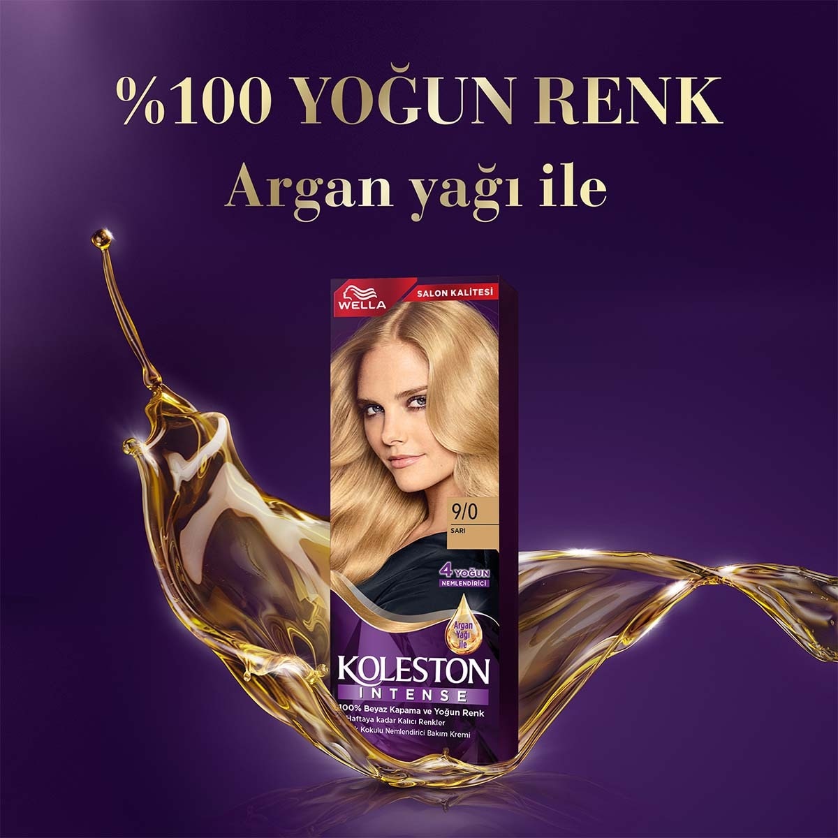 KOLESTON KOLESTON NATURALS Wella Koleston Intense Saç Boyası 9/0 Sarı 1 of 7