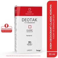 Deotak Classic Krem Deodorant 35 ml