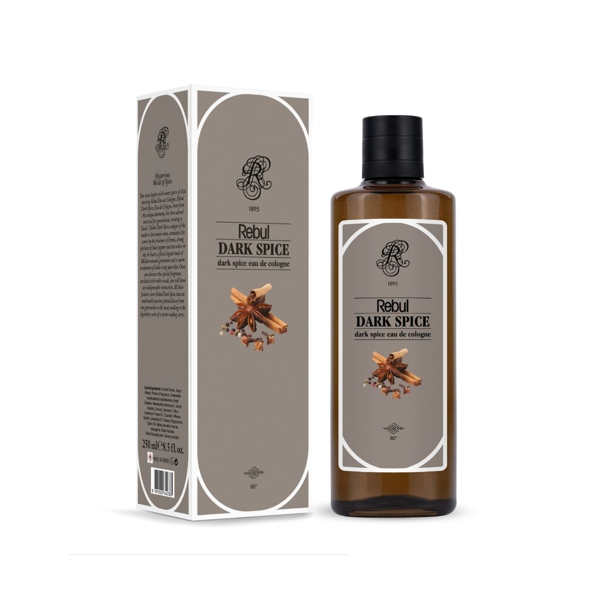  REBUL REBUL Rebul Dark Spice Kolonya 270 ml  1 of 1 
