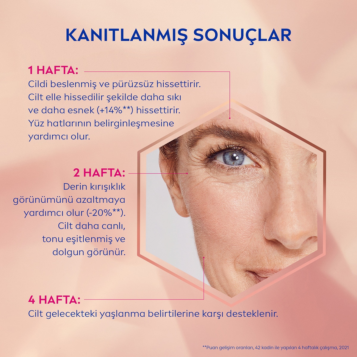  NIVEA VISAGE NIVEA VISAGE Nivea Cellular Expert Lift Doğal Retinol Alternatifi Saf Bakuchiol ve Hyaluronik Asit içeren Gündüz Kremi 50 ml  1 of 7 