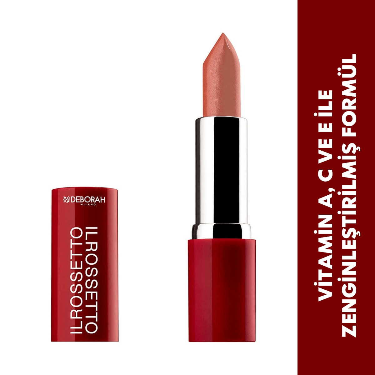  DEBORAH DEBORAH Deborah Il Rossetto Classic Ruj No: 516 Natural Beige  1 of 2 