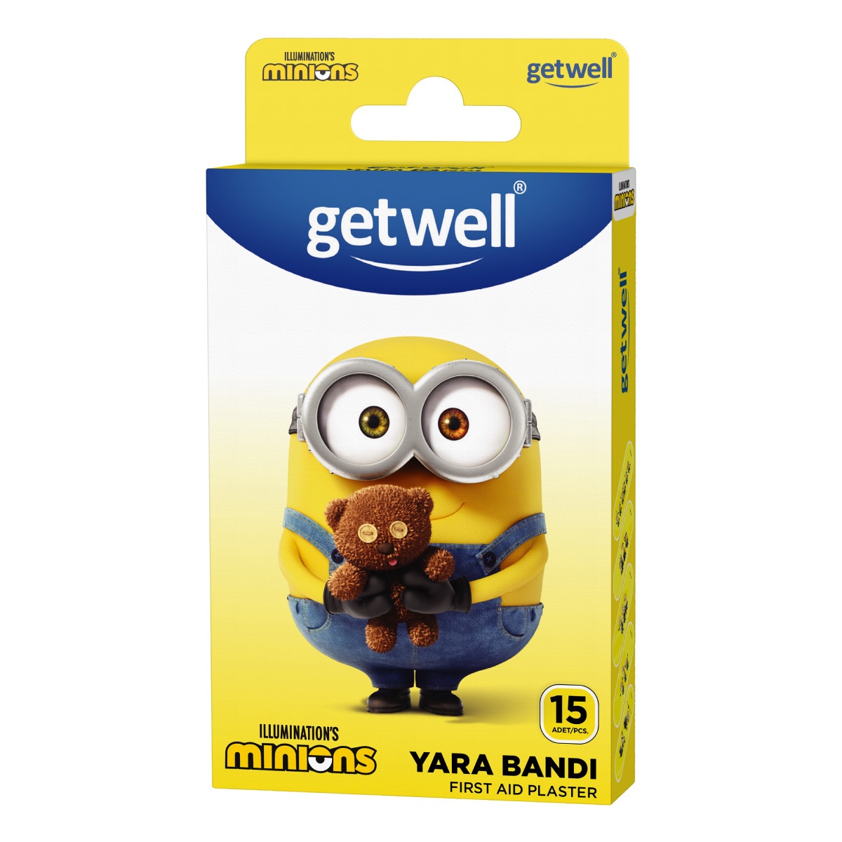 GETWELL GETWELL Getwell Yara Bandı Minions Bear 15 Adet 1 of 1