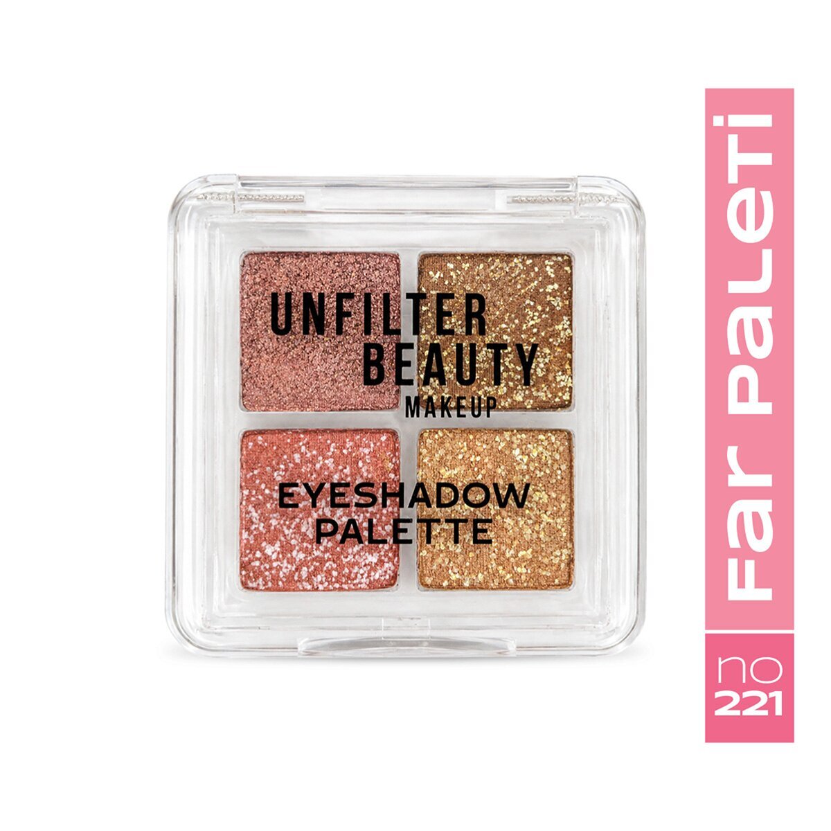 UNFILTER UNFILTER BEAUTY Unfilter Beauty 4'lü Far Paleti No: 221 1 of 3