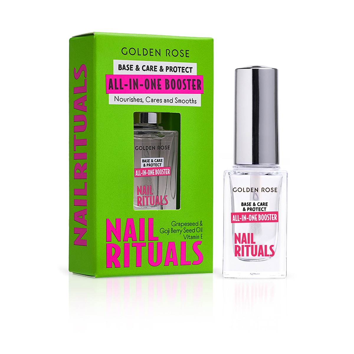 GOLDEN ROSE GOLDEN ROSE Golden Rose Nail Rituals All In One Güçlendirici 1 of 8