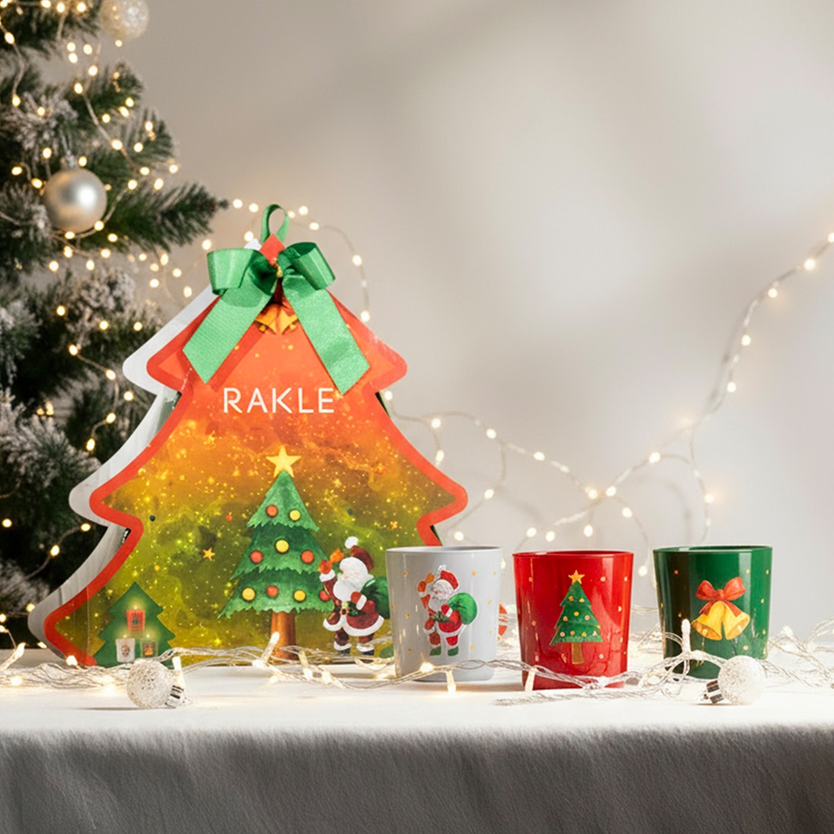  undefined RAKLE Rakle Mum Seti 3'lü  1 of 1 