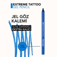 Flormar Extreme Tattoo Yoğun Pigmentli Mat Jel Göz Kalemi No: 012 Blue Dream