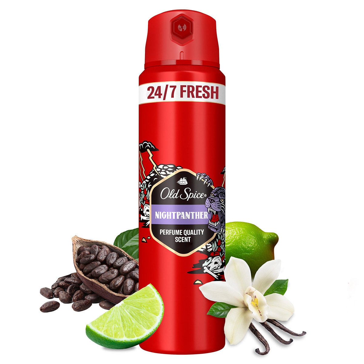 OLD SPICE OLD SPICE Old Spice Deodorant Spray Night Panther 150 ml 1 of 11