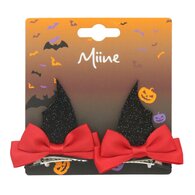  MIINE MIINE Miine Halloween Yarasa Kanadı Saç Tokası  