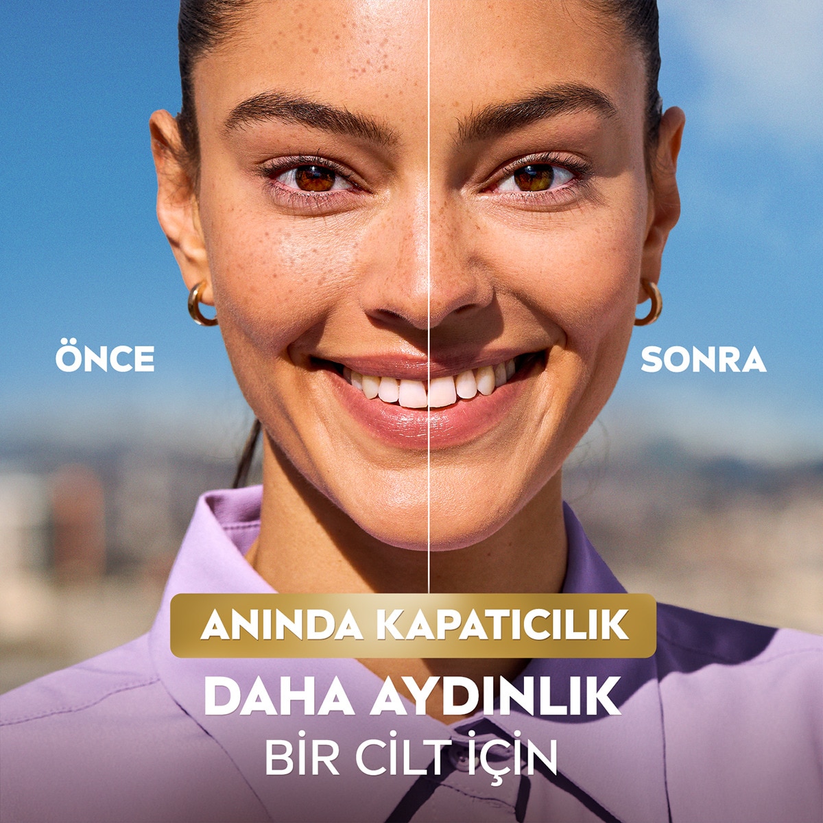 NIVEA VISAGE NIVEA VISAGE Nivea Luminous630 Leke Karşıtı CC Krem SPF30 Orta Ton 40 ml 1 of 8