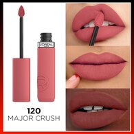 L'Oreal Paris Infaillible Matte Resistance Likit Mat Ruj 120 Major Crush