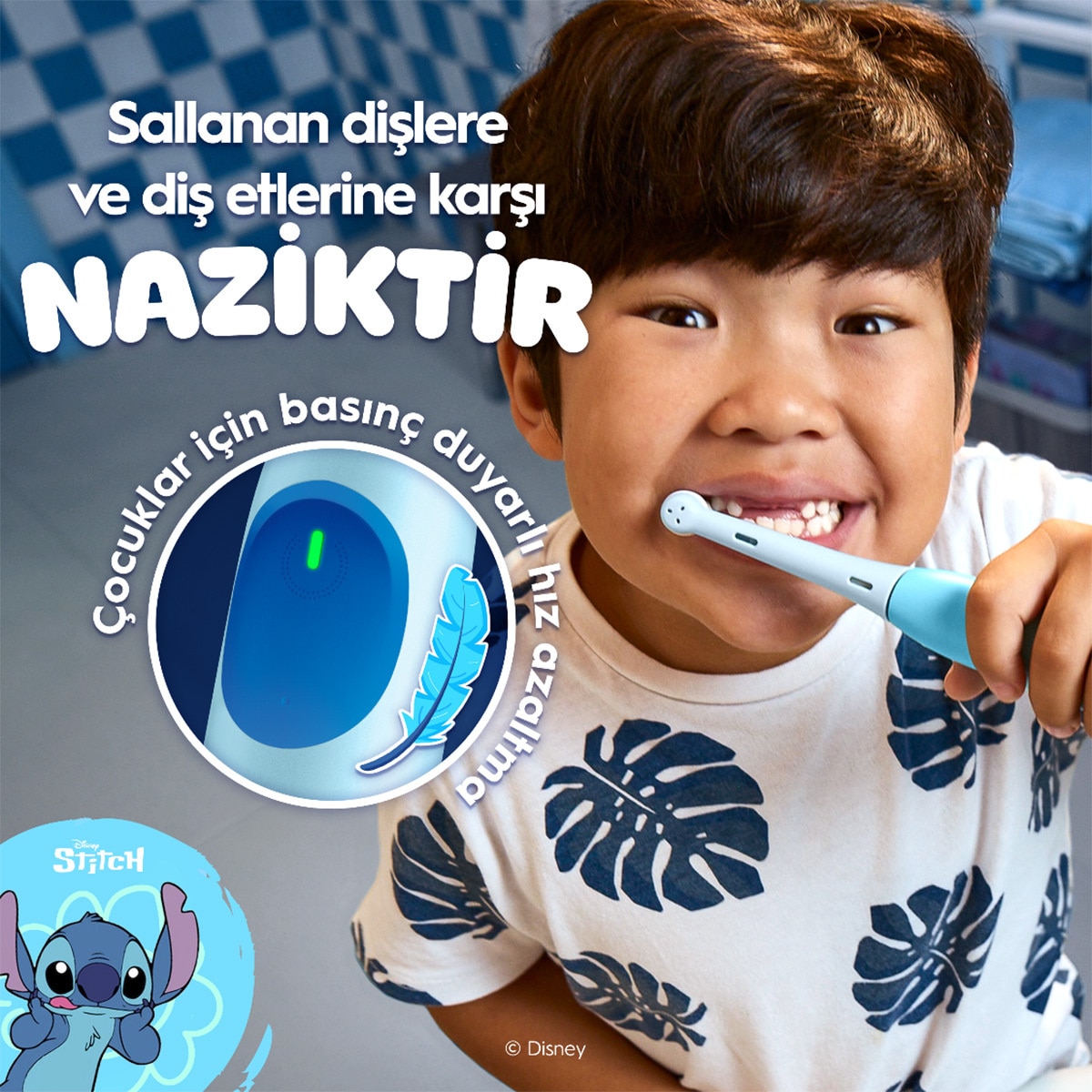  ORAL-B EXC. ORAL-B EXC. Oral-B iO Stitch Çocuk Diş Fırçası  1 of 6 