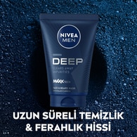 Nivea Men Deep Dimension Yüz Temizleme Jeli 100 ml