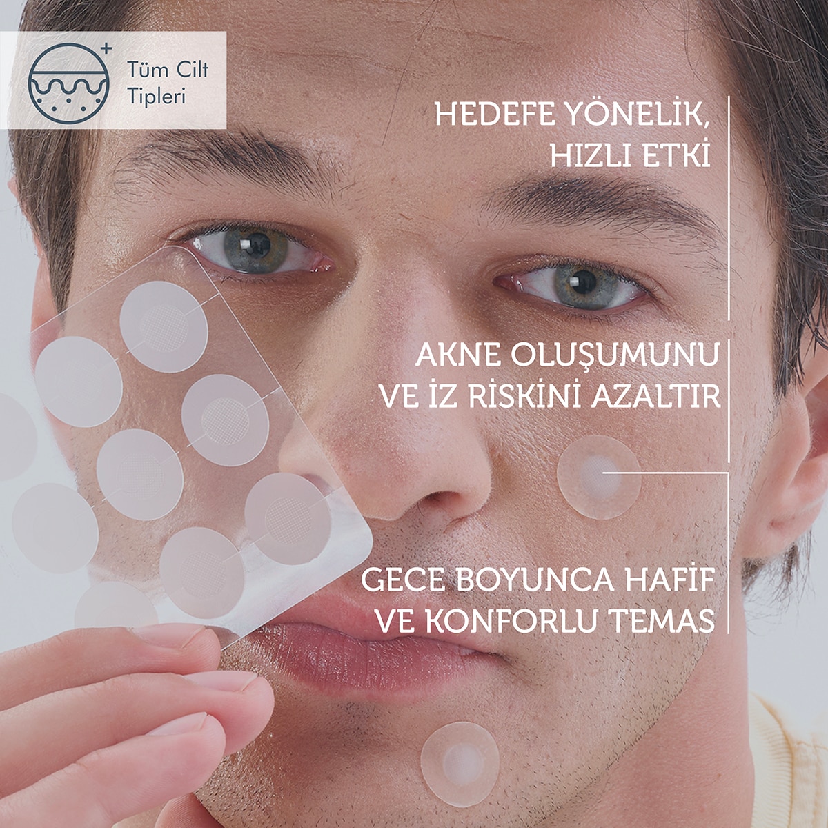  THE PUREST SOLUTIONS THE PUREST SOLUTIONS The Purest Solutions Microneedle Akne Patch 9 Adet  1 of 7 