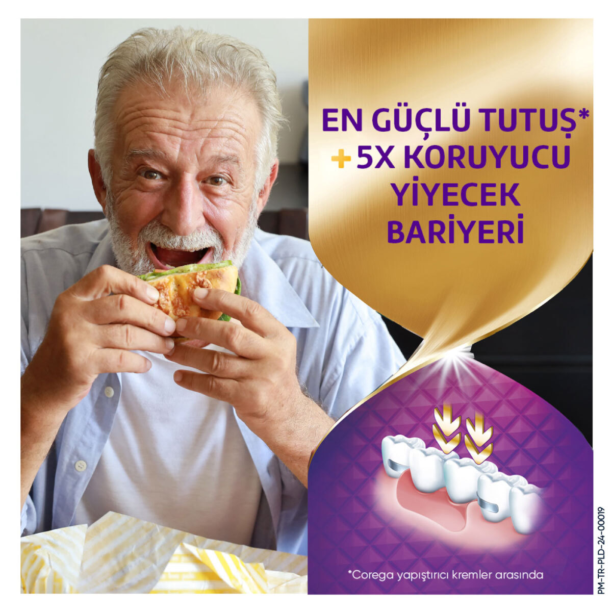 COREGA COREGA Corega Maksimum Kontrol Diş Protezi Yapıştırıcı Krem 40 g 1 of 8