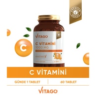 Vitago Vitamin C 1000 Mg Tablet 60'lı