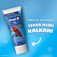 ORAL-B ORAL-B Oral-b Çocuk Diş Macunu Spider-Man 60 ml 1 of 12