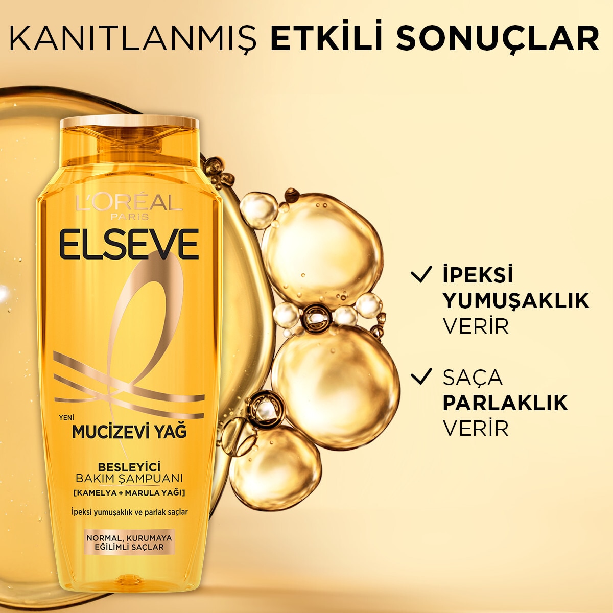  ELSEVE ELSEVE L'Oreal Paris Elseve Mucizevi Yağ Besleyici Bakım Şampuanı 700 ml  1 of 6 