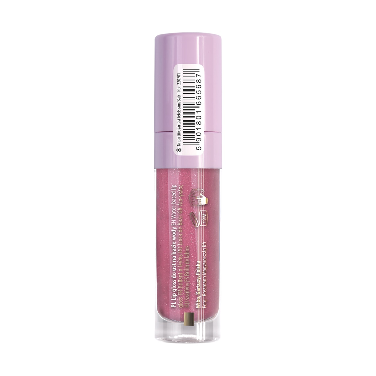  LOVELY LOVELY Lovely H2O Lip Gloss No: 6  1 of 2 